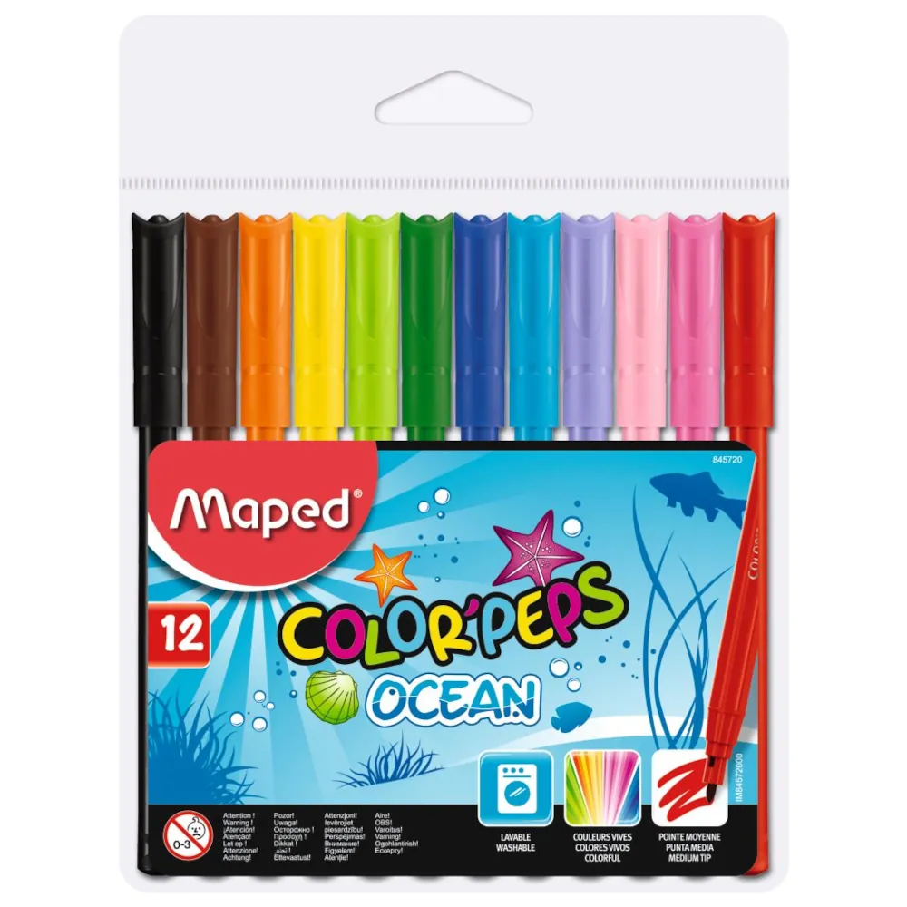 Maped Huopakynä Ocean 12 sävyä