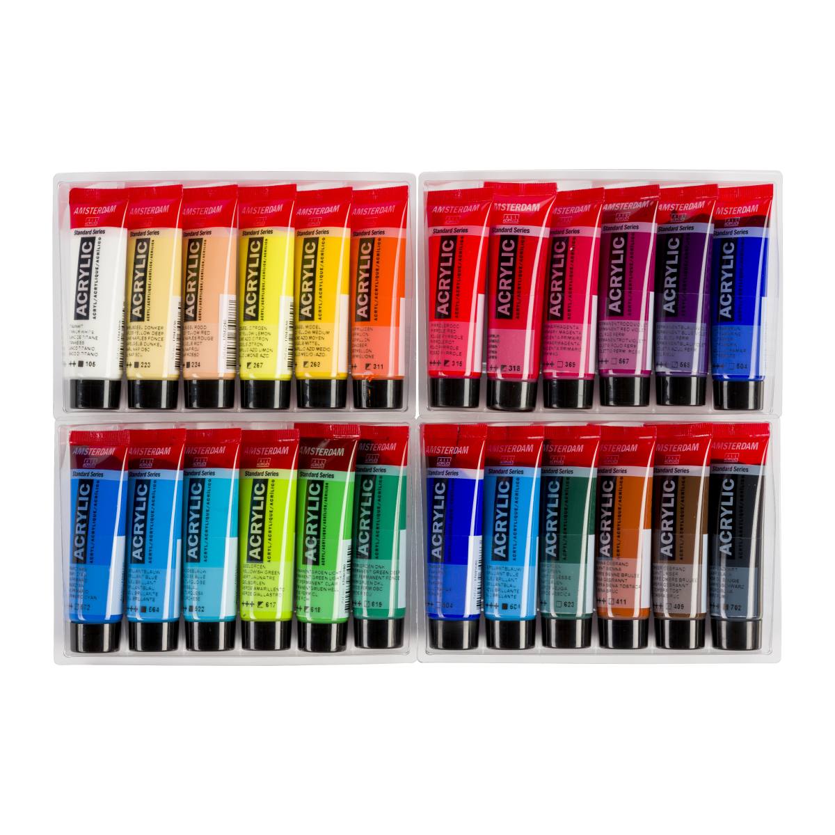 Alternative view of Amsterdam Acrylic lajitelma 24x20ml - General Selection