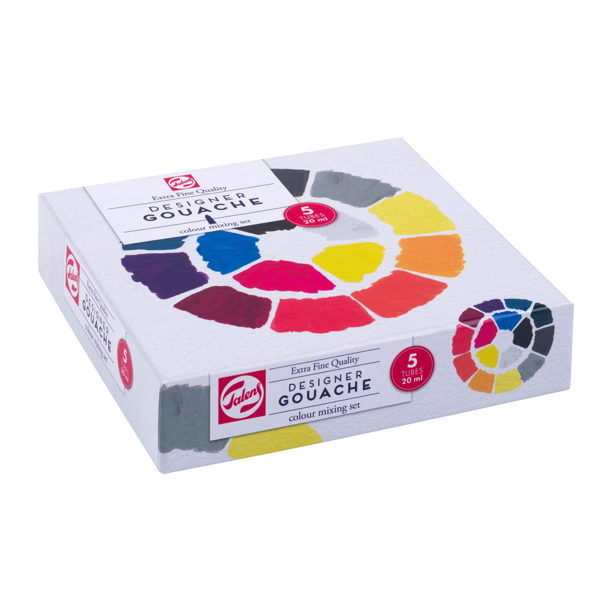 Gouache Extra Fine lajitelma 5 sävyä