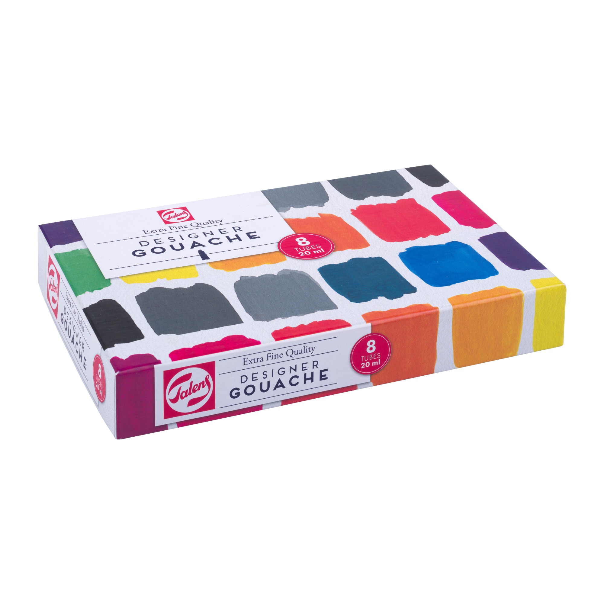 Gouache Extra Fine lajitelma 8 sävyä