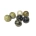 Kivihelmi 8mm 12kpl - Jasper Yellow Turquoise