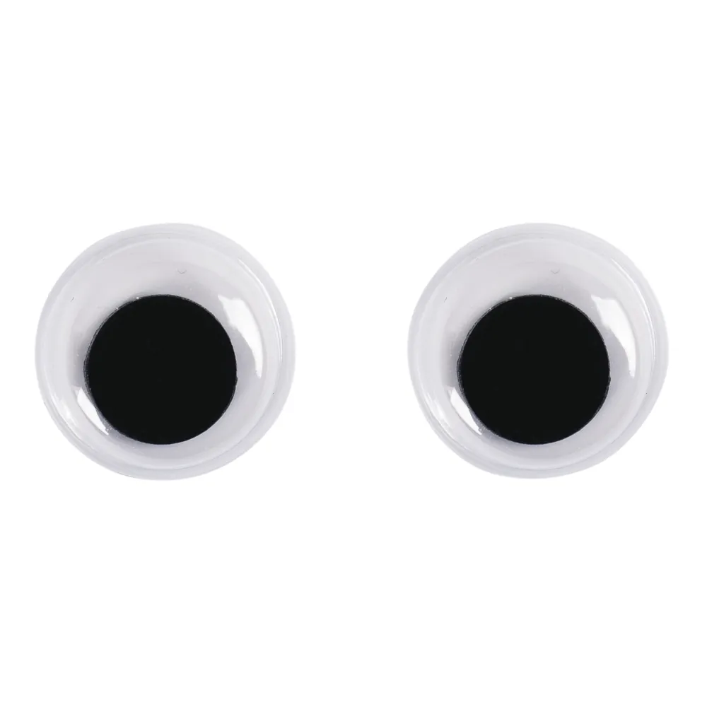 Liikkuva muovisilmä 12mm 10kpl