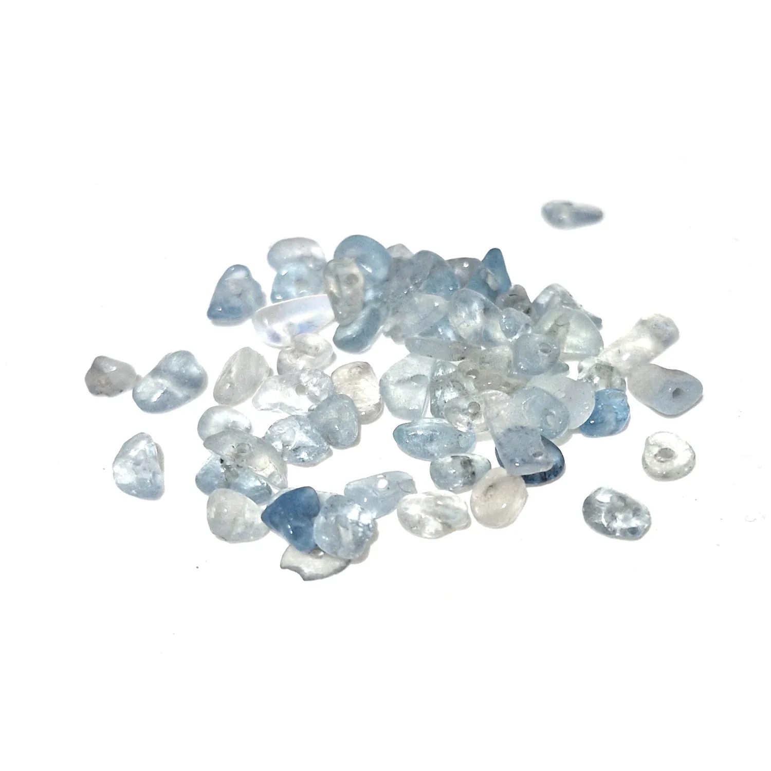 Minikivisiruhelmi n.10g - Aquamarine