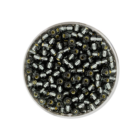Siemenhelmi 3,5mm - Hopeasisus harmaa