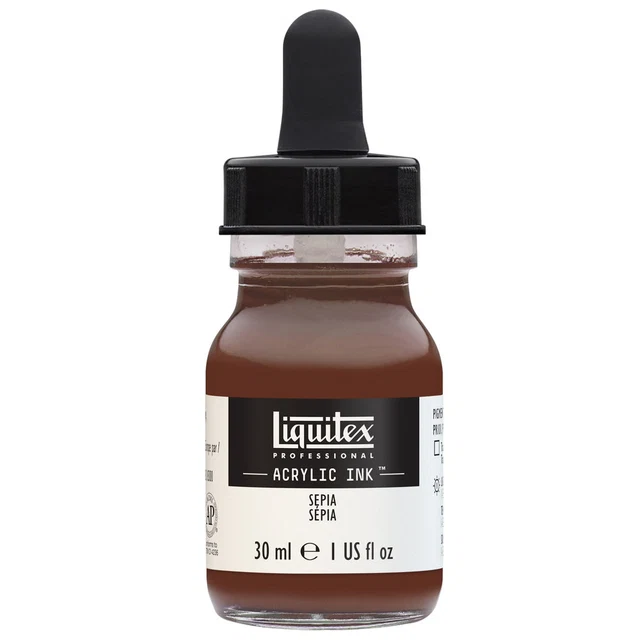 Acrylic Ink 30ml - Sepia