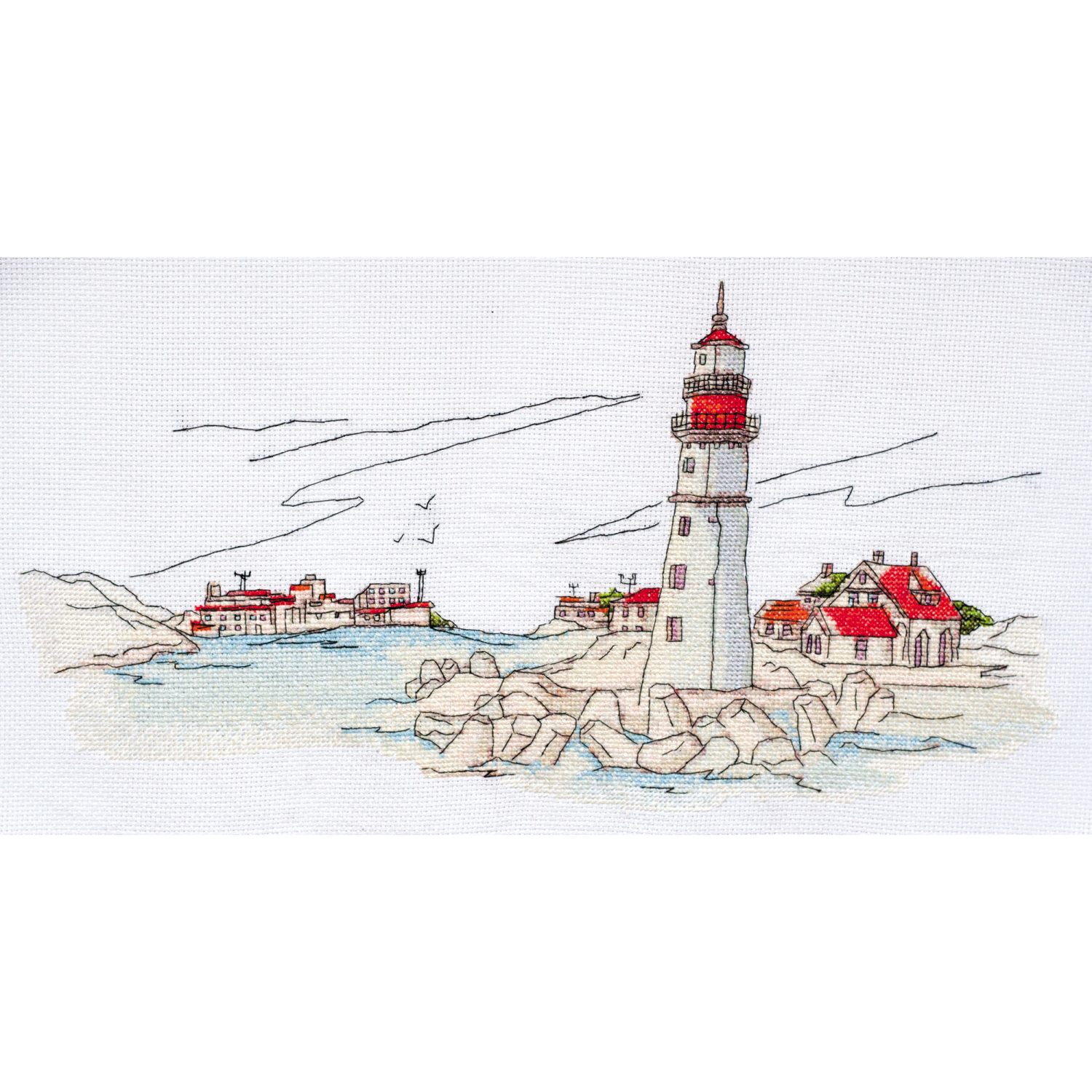 Ristipistotyösetti - Lighthouse Light