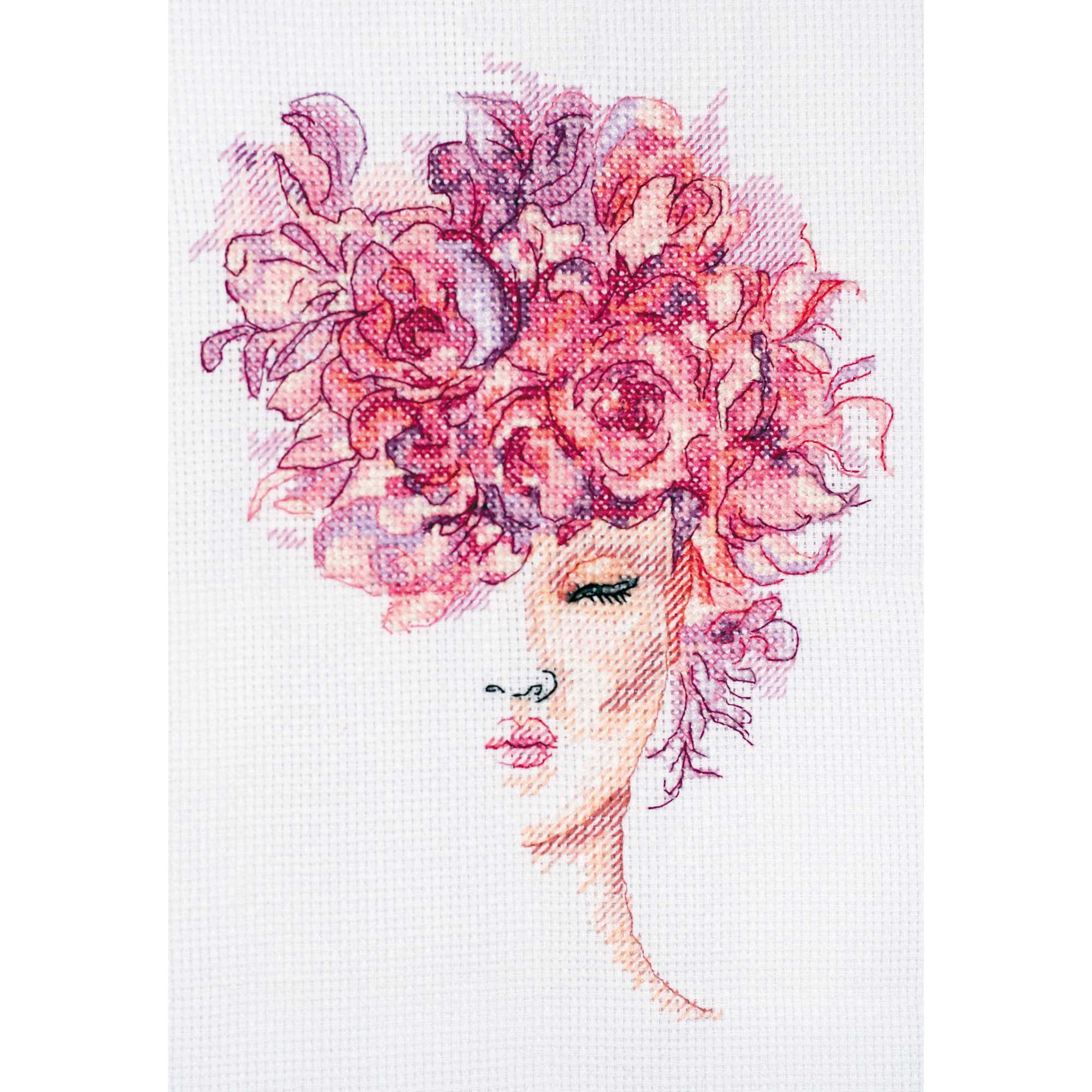 Ristipistotyösetti - Flower Grace
