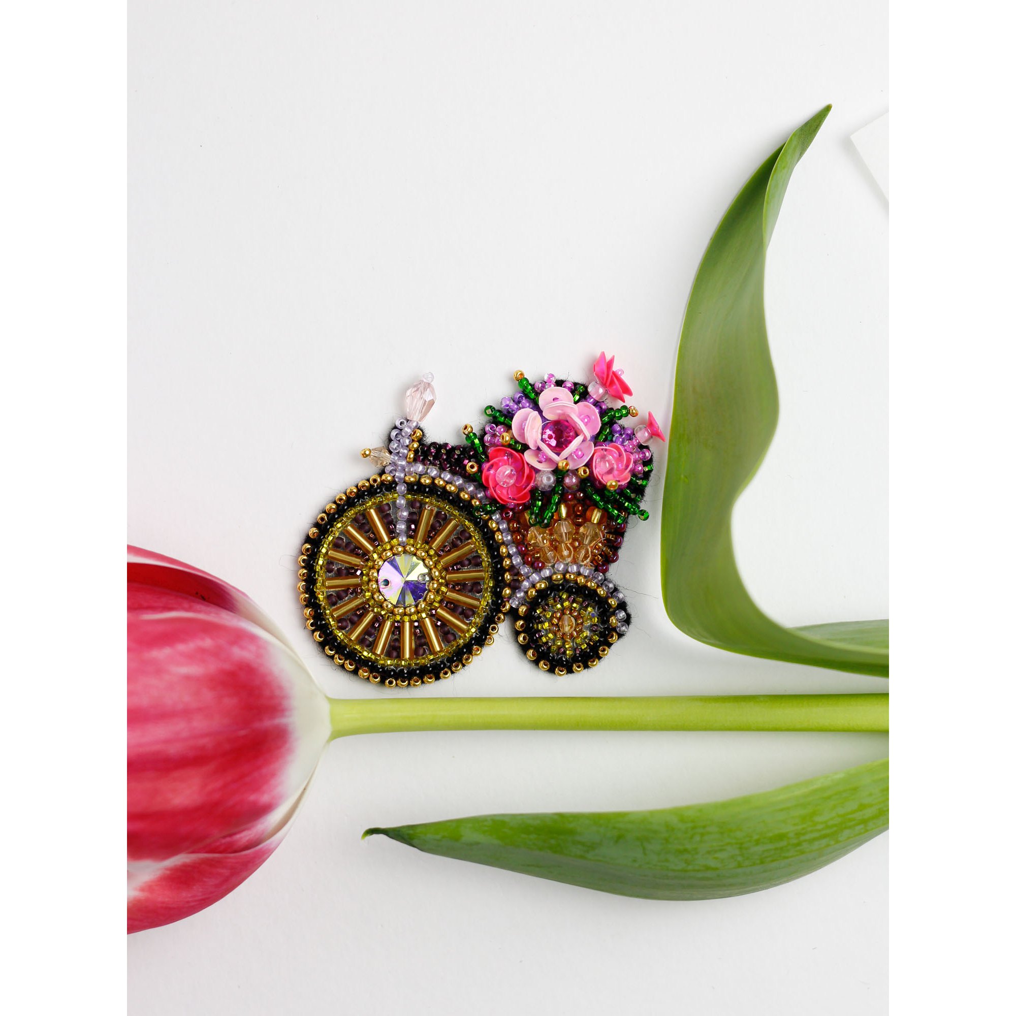 Helmikirjontasetti - Small Bike