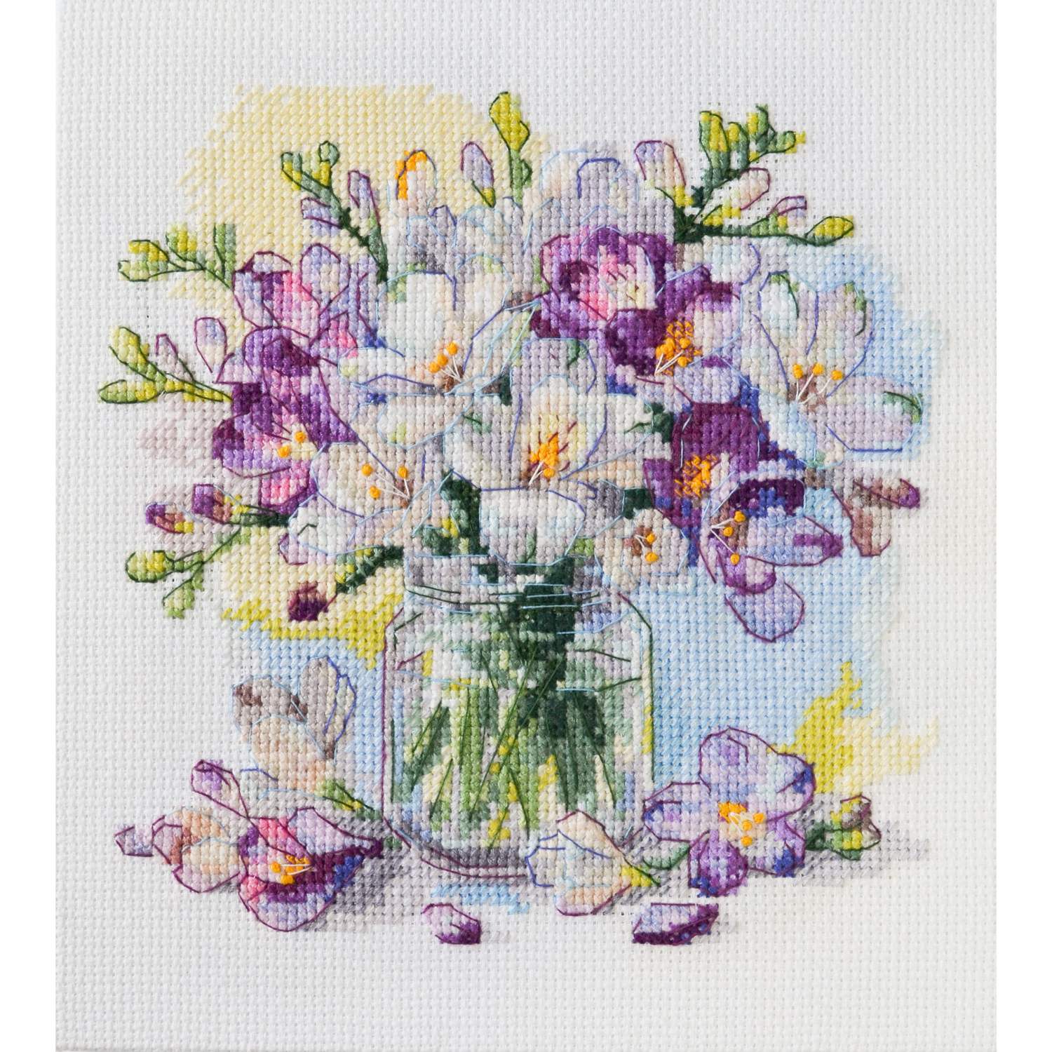 Ristipistotyösetti - The First Bouquet
