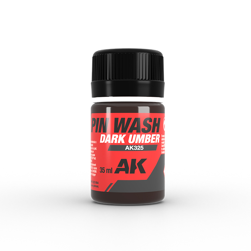 AK Pin Wash - Dark Umber