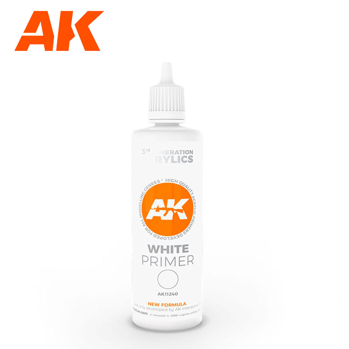 AK White Primer - Valkoinen