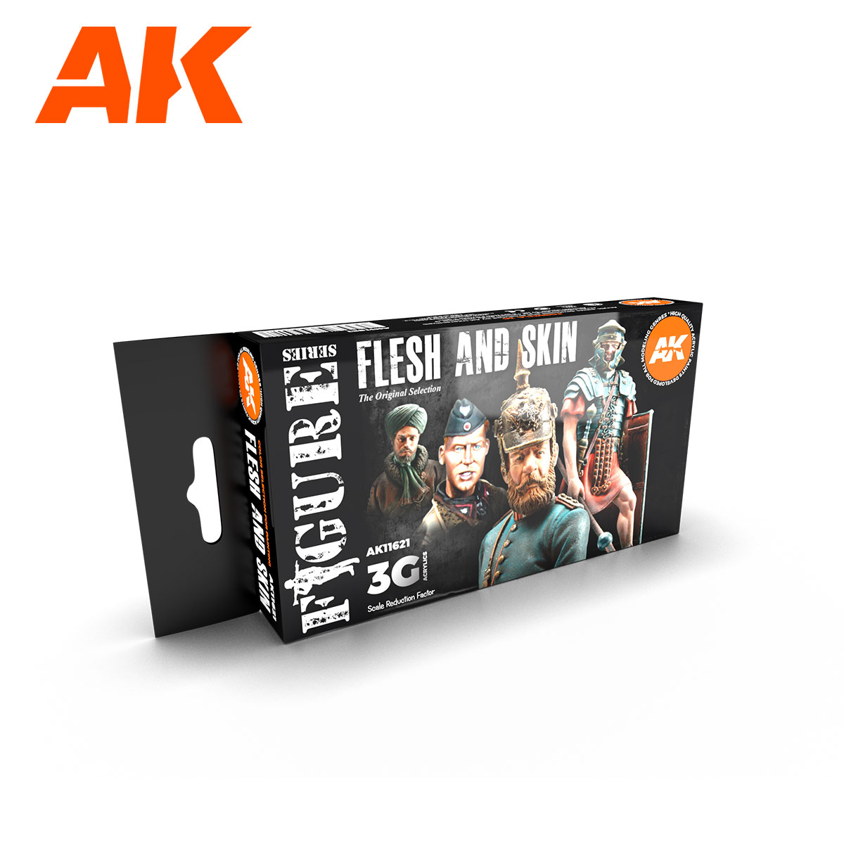 Ak Interactive Värilajitelmat - Flesh And Skin Colors (The Original Selection)