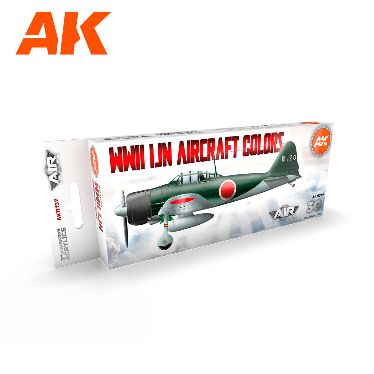 AK Interactive WWII IJN Aircraft Colors