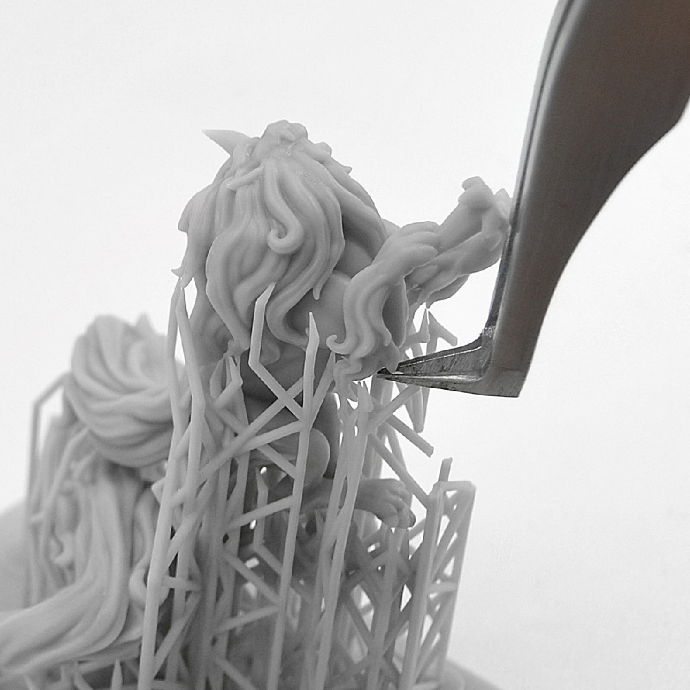 Alternative view of AK Cutting Tweezers - Leikkuupinsetit