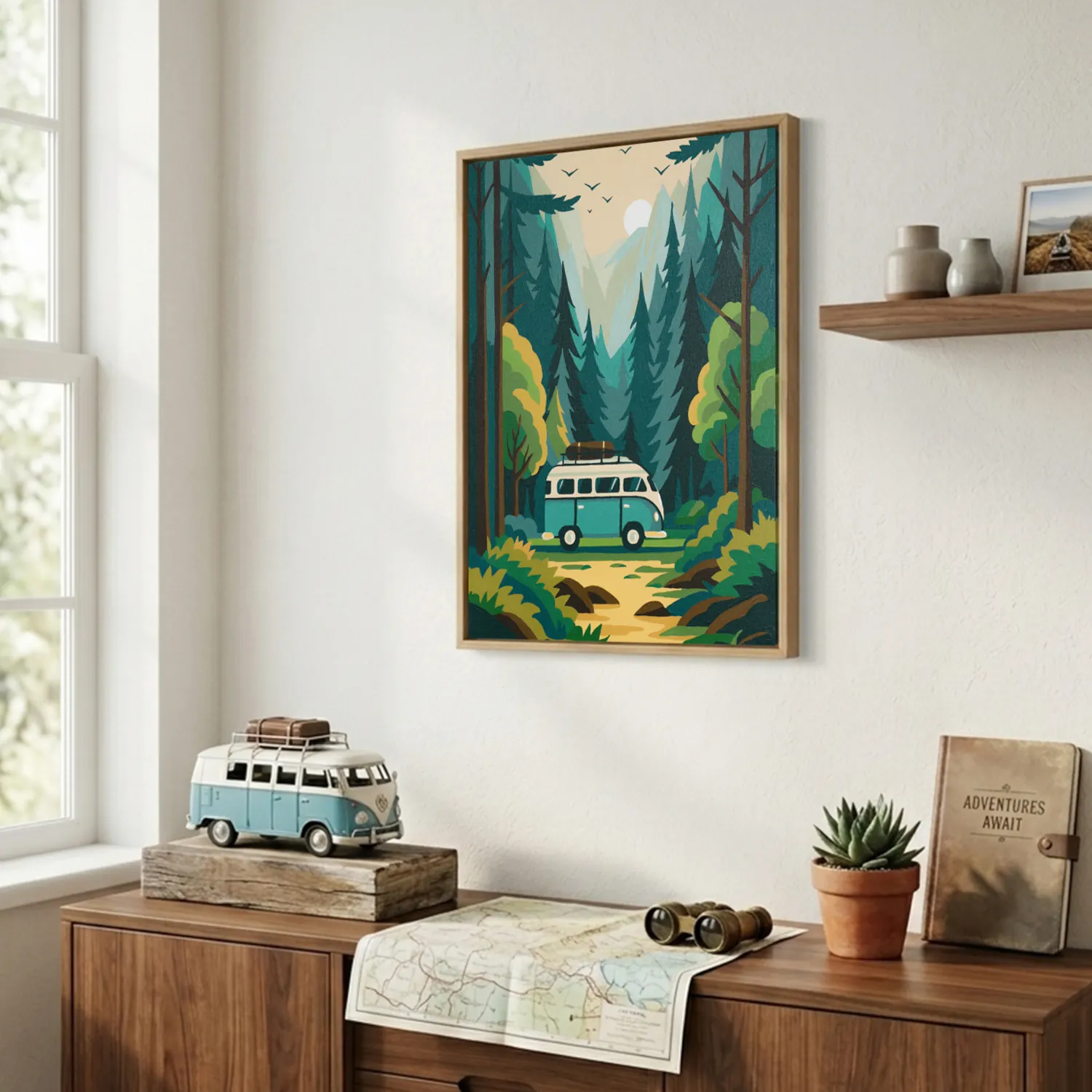 Alternative view of Numeromaalaus 40x50cm - Thirst for Adventure