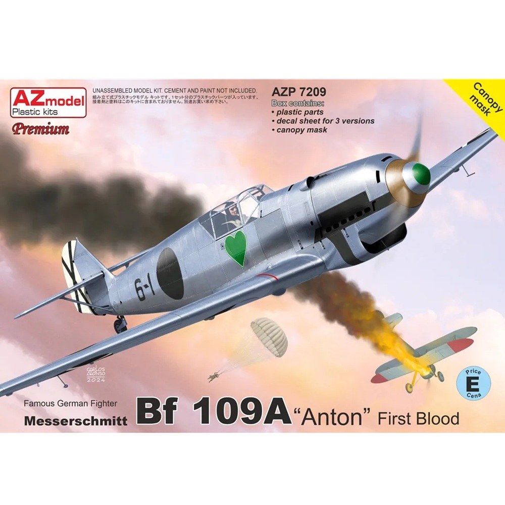 Messerschmitt Bf-109A "Anton" - First Blood 1:72