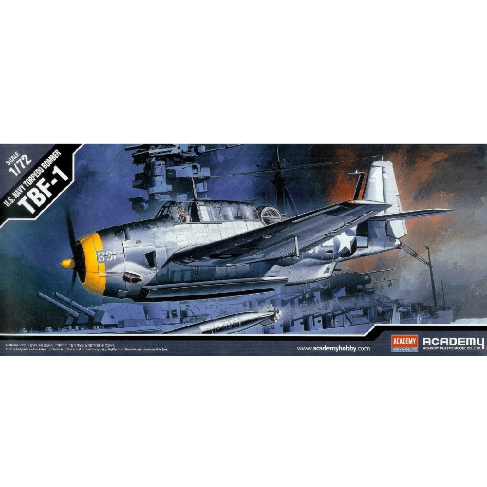 Grumman TBF-1 Avenger 1:72