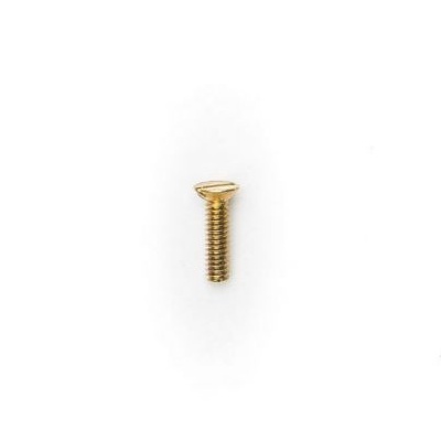 Linssikantainen messinkiruuvi M2,5x16mm DIN 964