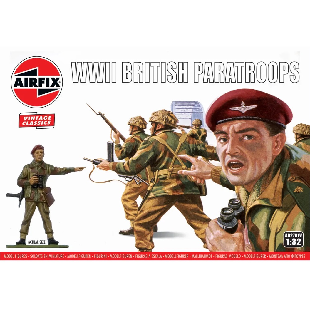 WWII British Paratroops 1:32