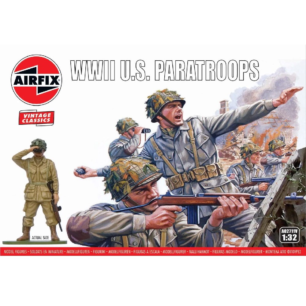 WWII U.S. Paratroops 1:32