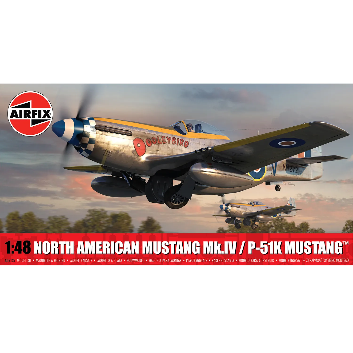 North American Mustang Mk.IV / P-51K Mustang 1:48