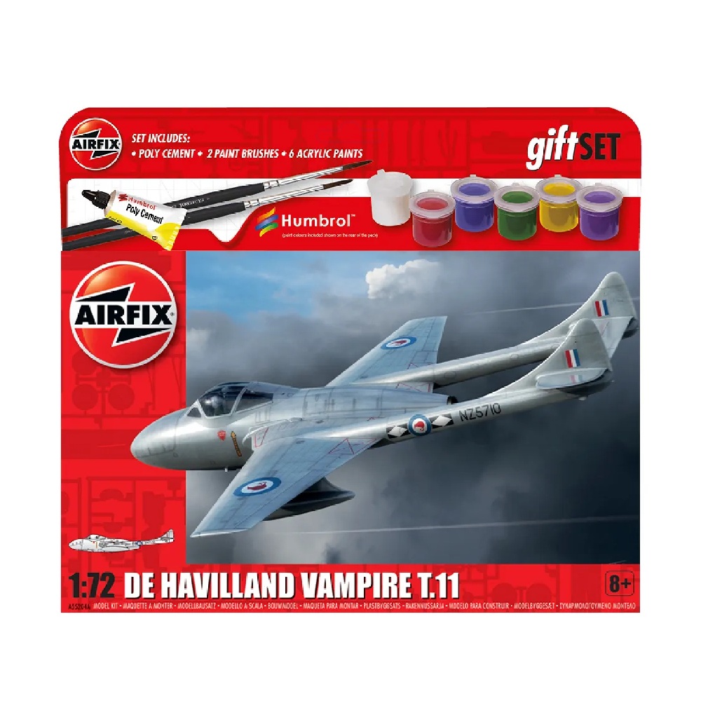 de Havilland Vampire T.11 1:72 Starter Set