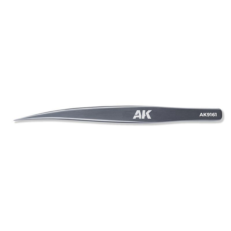 Alternative view of AK Angled Tweezers - Viistokärkiset pinsetit