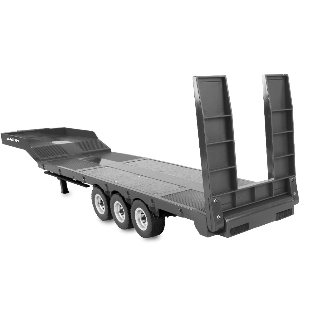 Alternative view of Kolmiakselinen Puoliperävaunu 1:18 - Lavetti