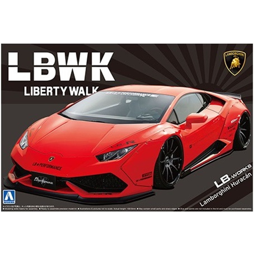 Liberty Walk LB Works Lamborghini Huracán 1:24
