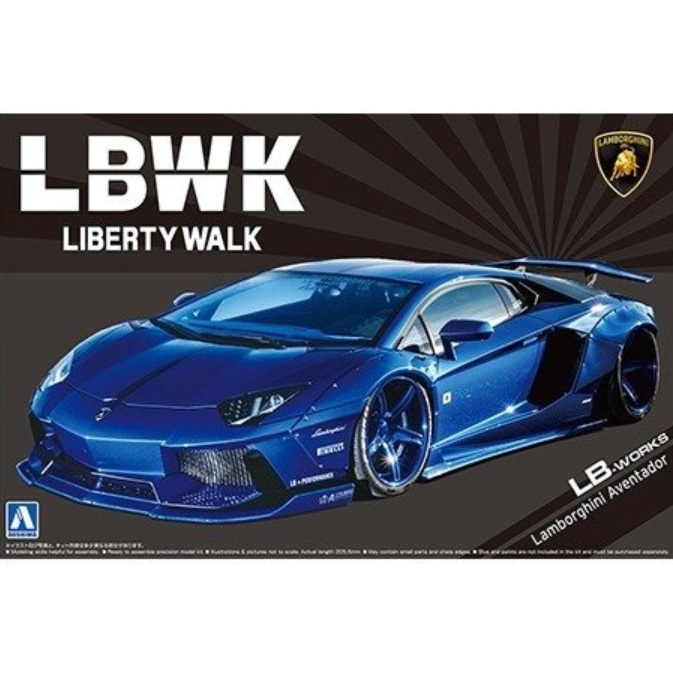 Liberty Walk LB Works Lamborghini Aventador Ver. 2 1:24
