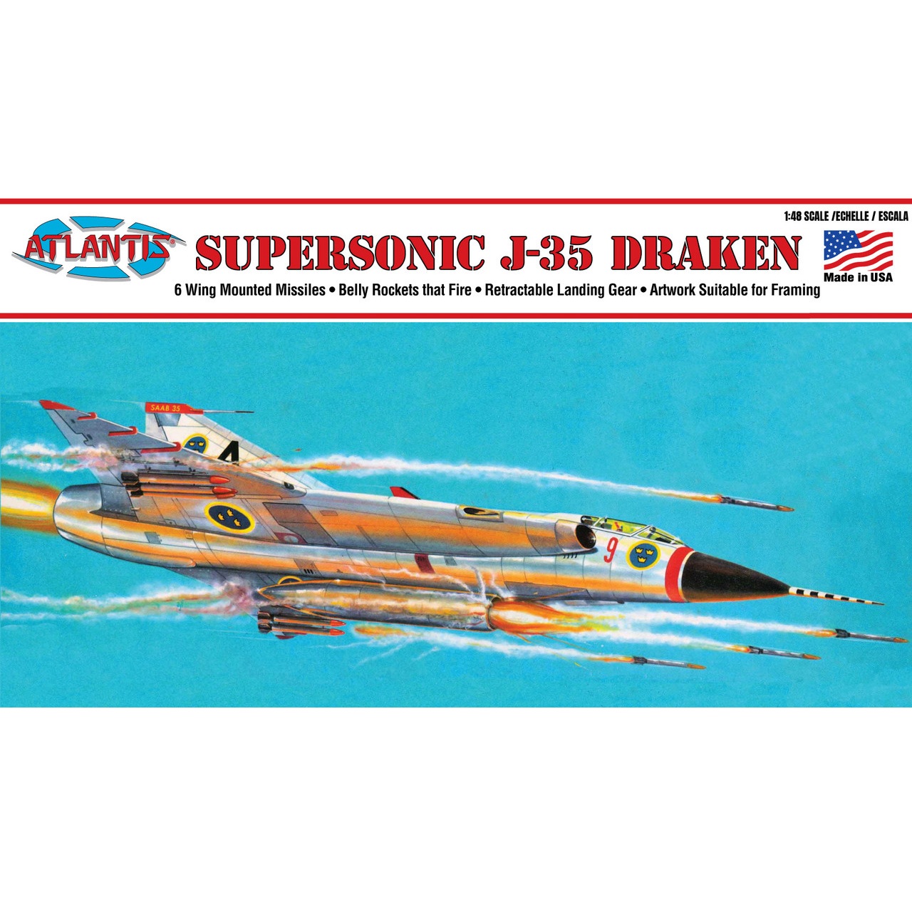 SAAB J 35 Draken 1:48