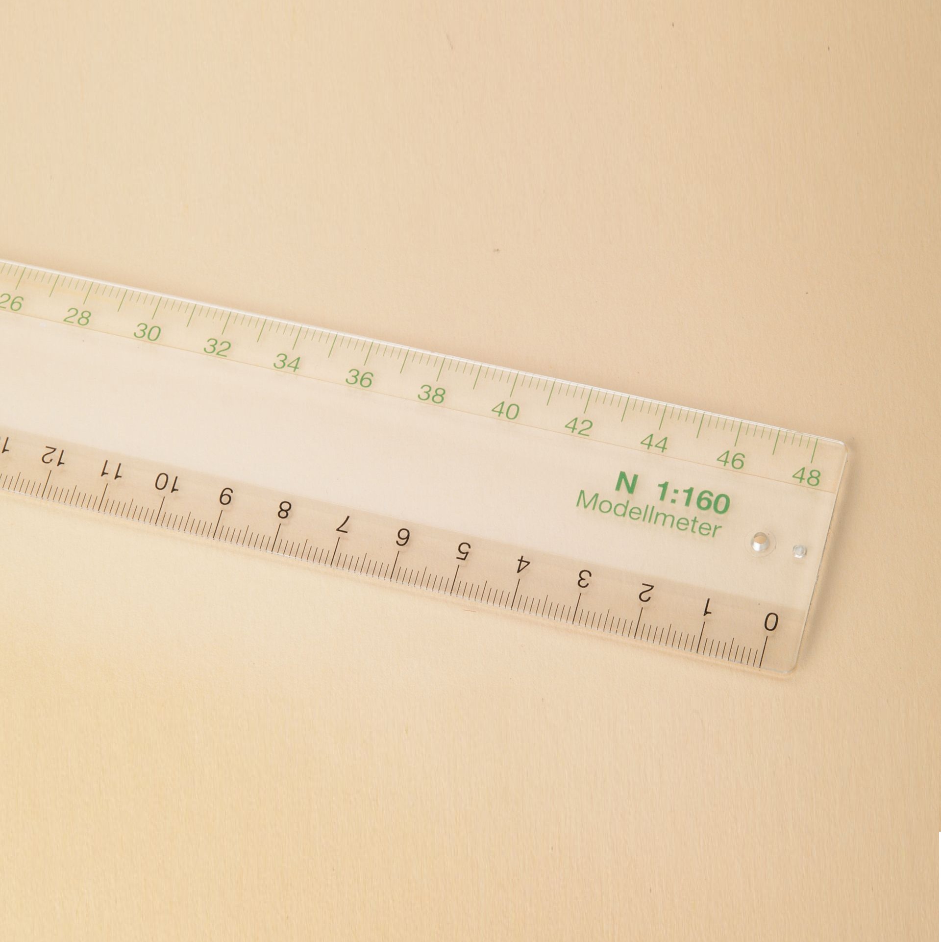 Mittakaavaviivain - N 1:160