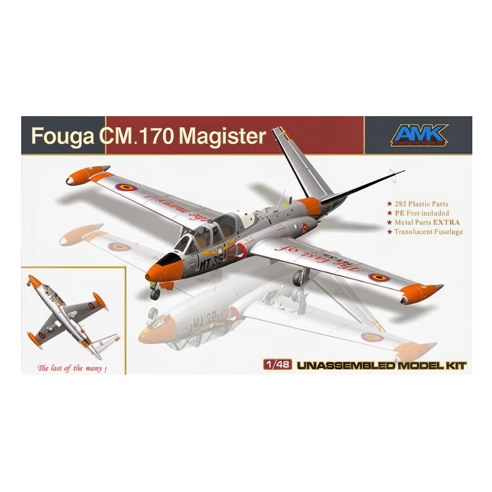 Fouga CM.170R Magister 1:48