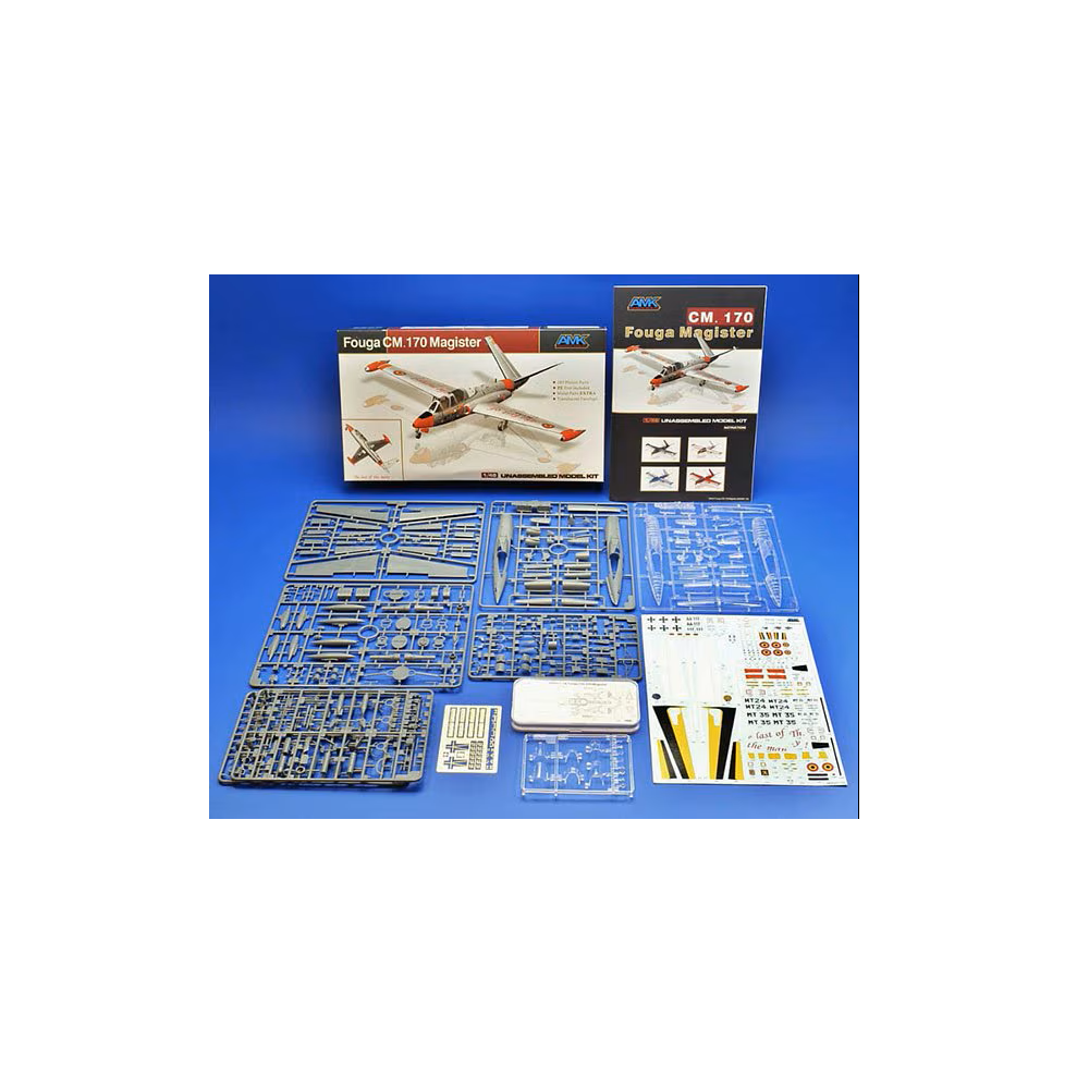 Alternative view of Fouga CM.170R Magister 1:48