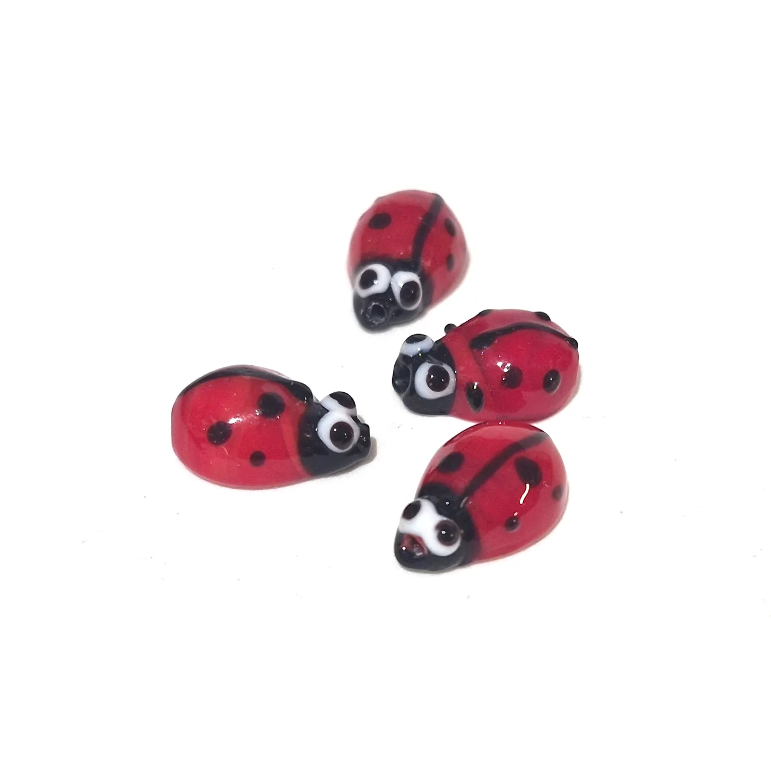 Lamppuhelmi n.11x15mm 4kpl - Leppäkerttu