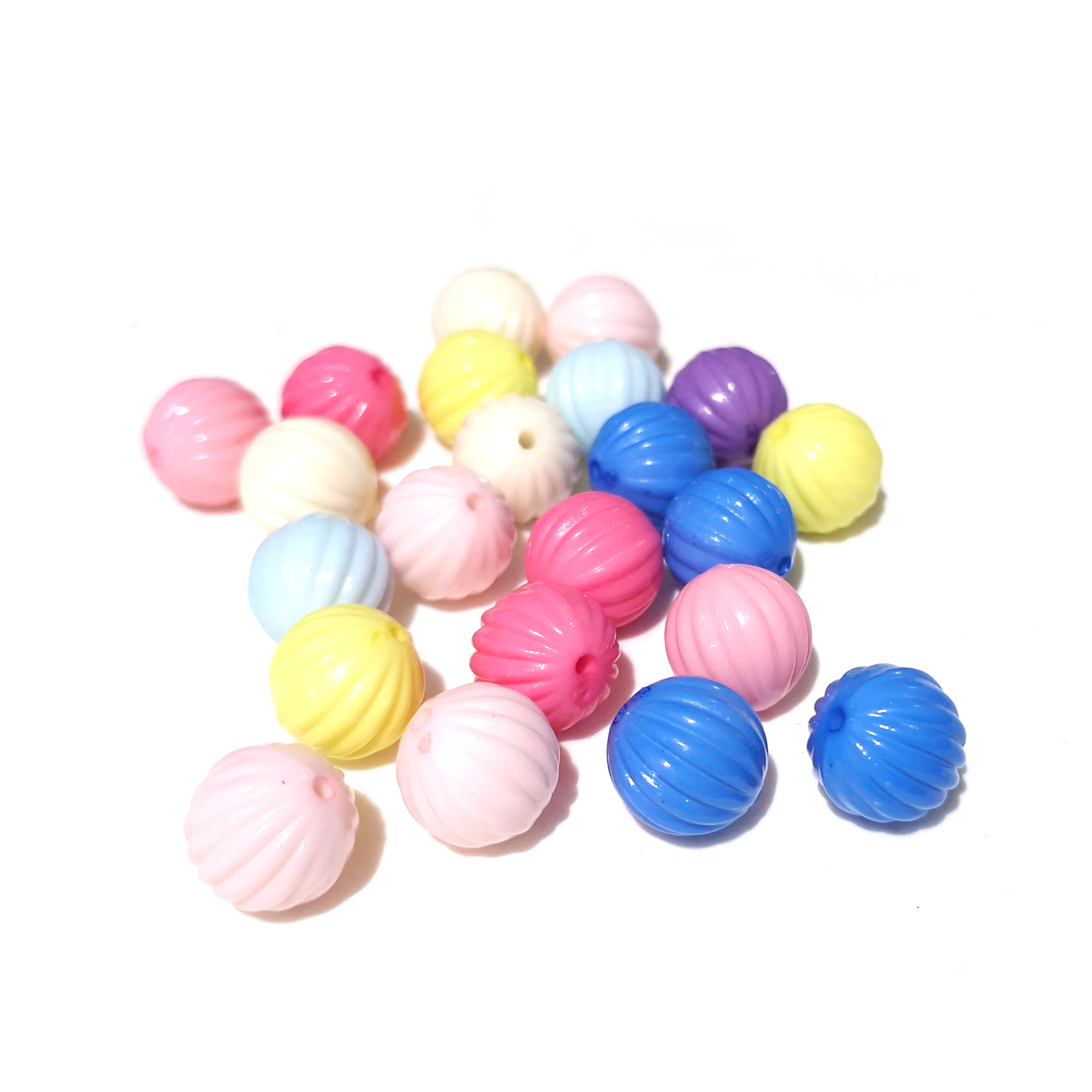 Muovihelmi n.12mm 30kpl - Candy