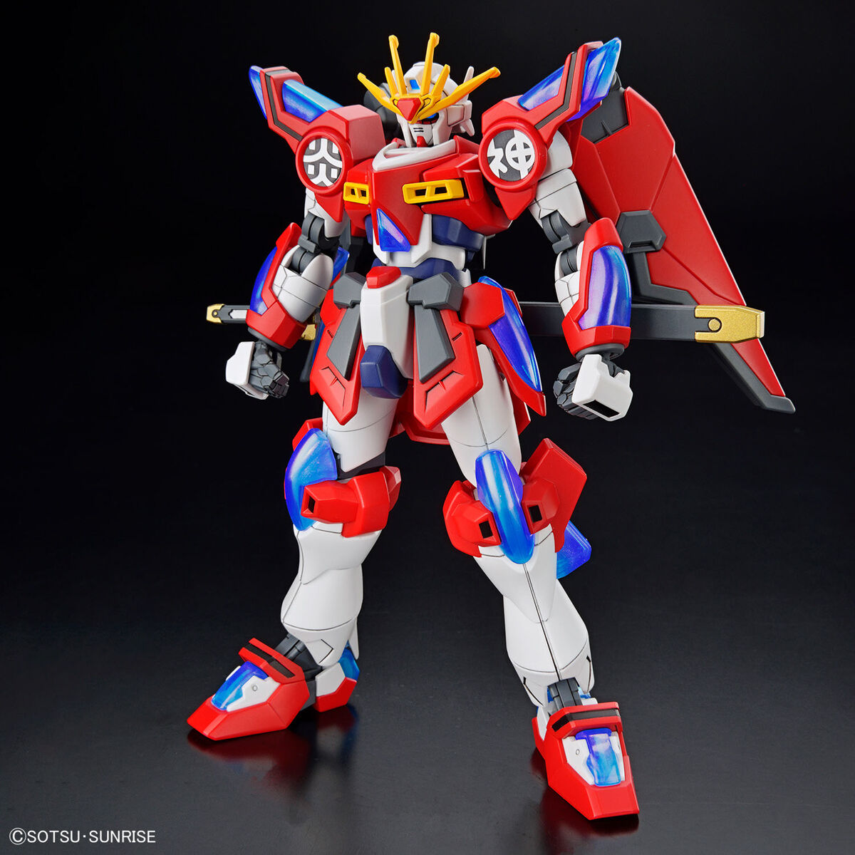 Alternative view of SBG-E01 Shin Burning Gundam HG 1:144
