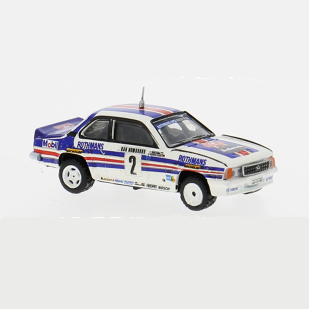 Rothmans Opel Rally Team Opel Ascona B i400 - #2 Walter Röhrl Monte Carlo Rally 1982