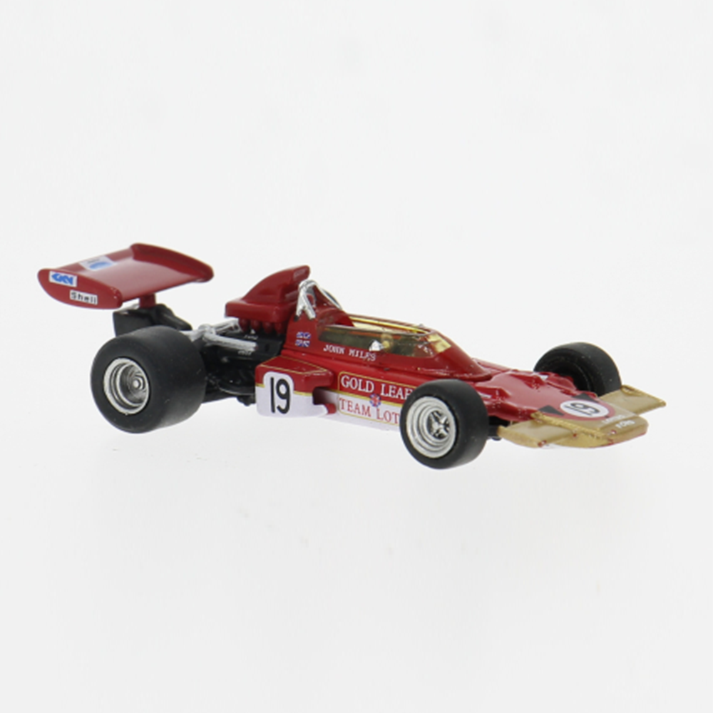 Gold Leaf Team Lotus 72 #19 John Miles F1 Spanish Grand Prix 1970
