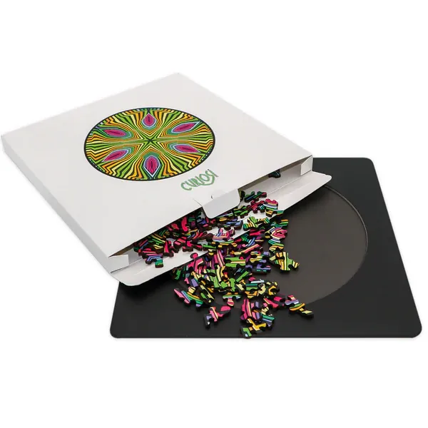 Alternative view of Curiosi Kaksipuolinen palapeli -  Hippie