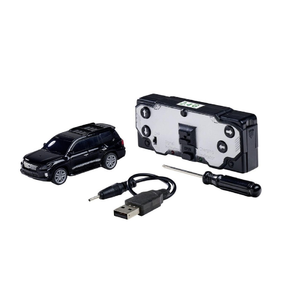 Nano Racer Lexus LX570 2,4GHz RTR 1:60 - Musta