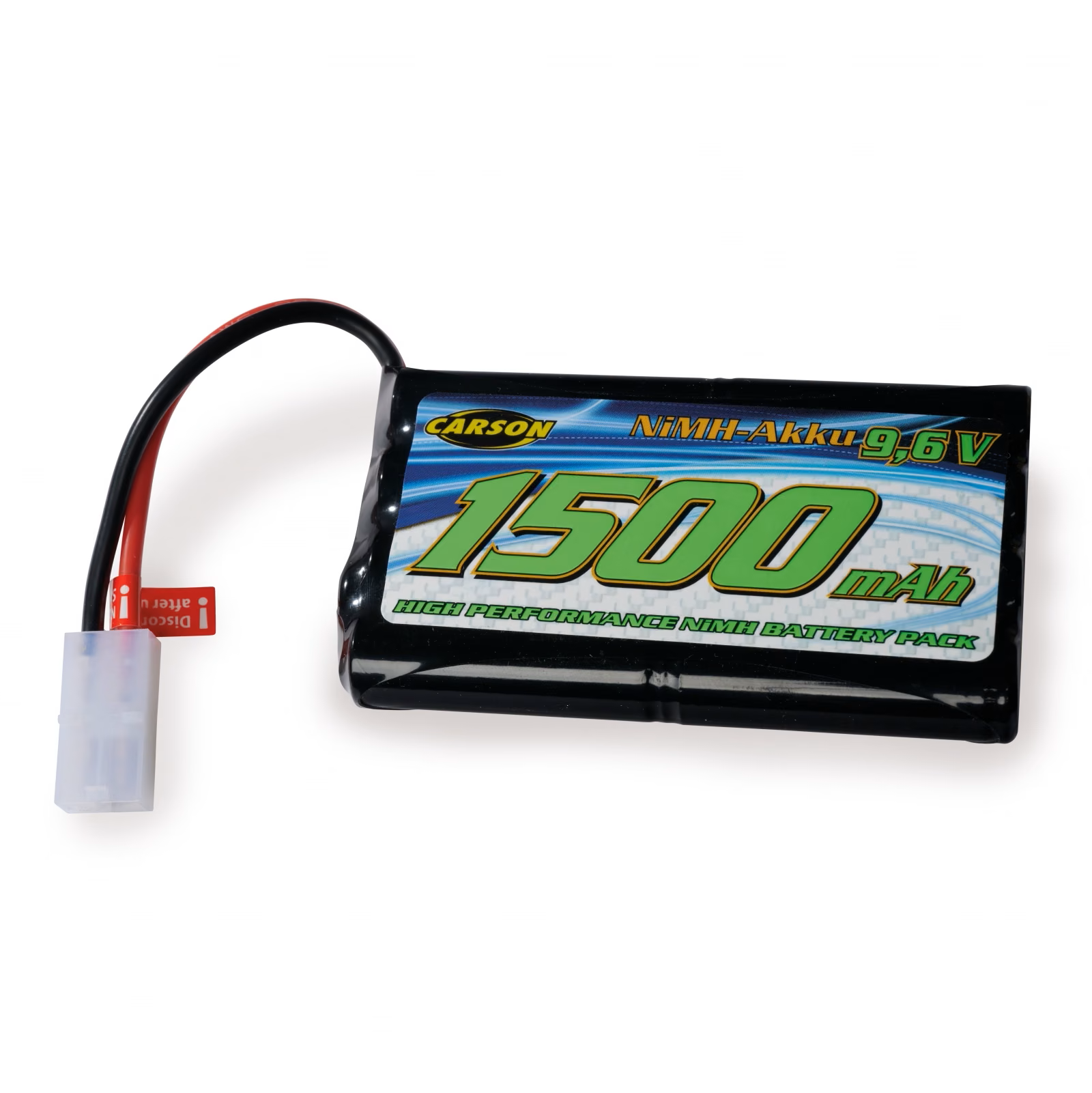 9.6V NiMH-akku 1500mAh Tamiya - Carson 500608229