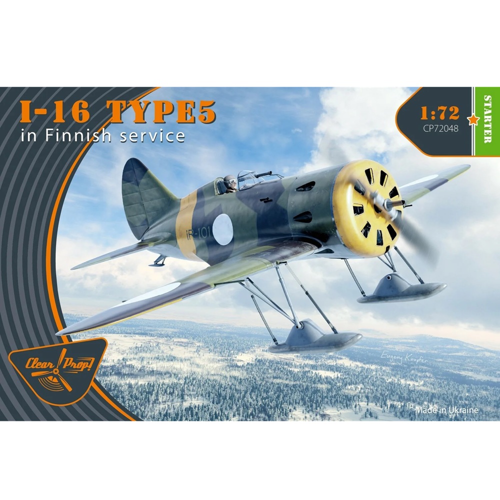 Polikarpov I-16 IR-101 In Finnish Service 1:72 SUOMI