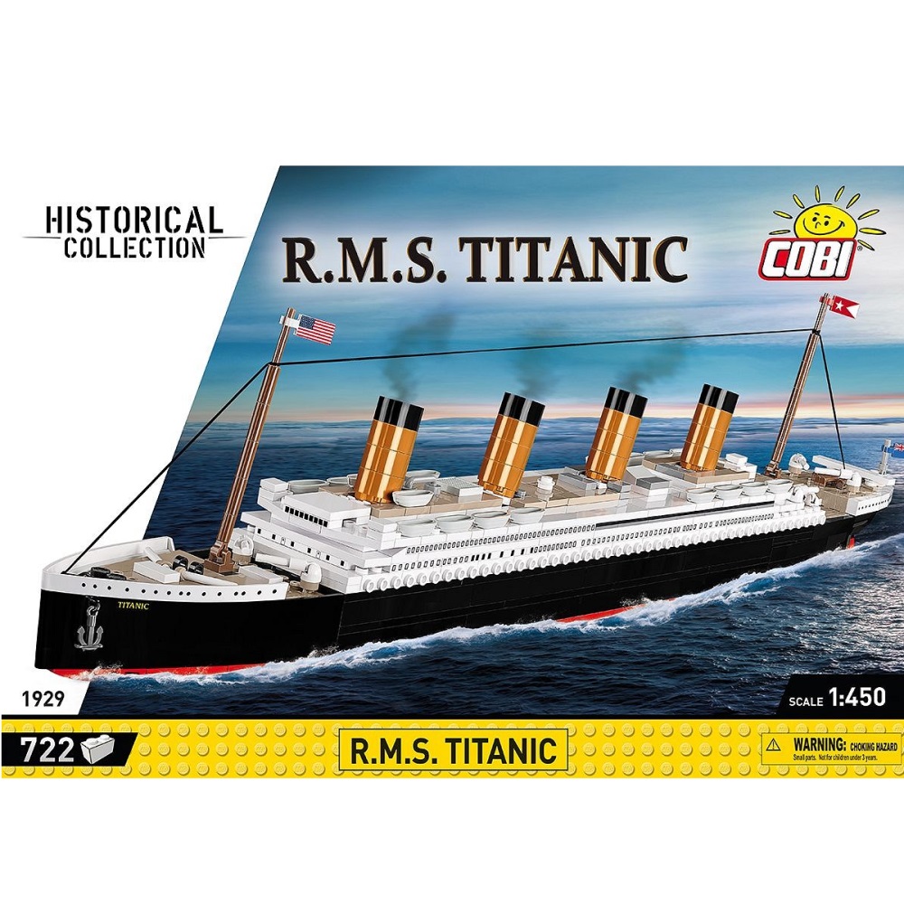 Alternative view of RMS Titanic 1:450