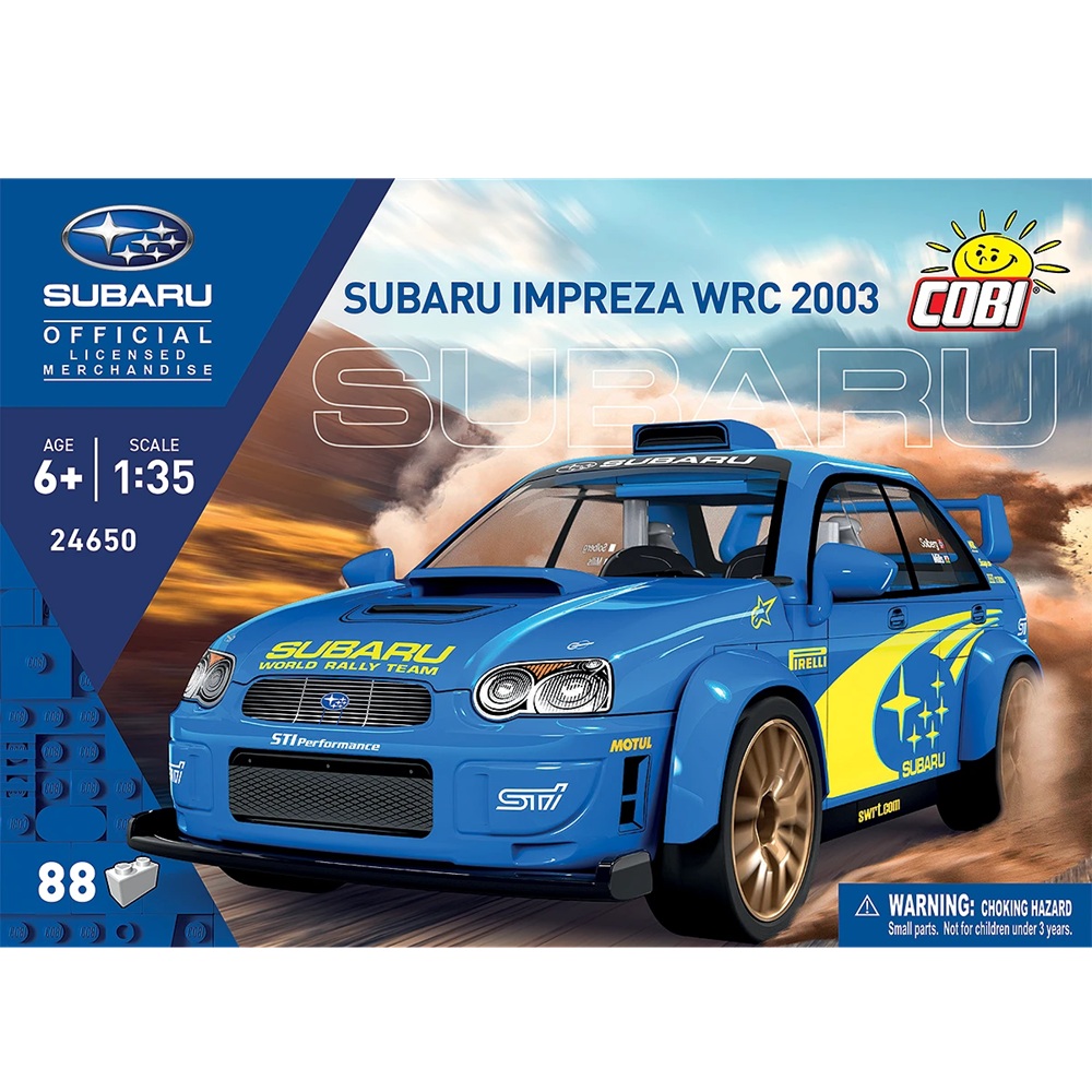Alternative view of Subaru Impreza WRC 2003 1:35