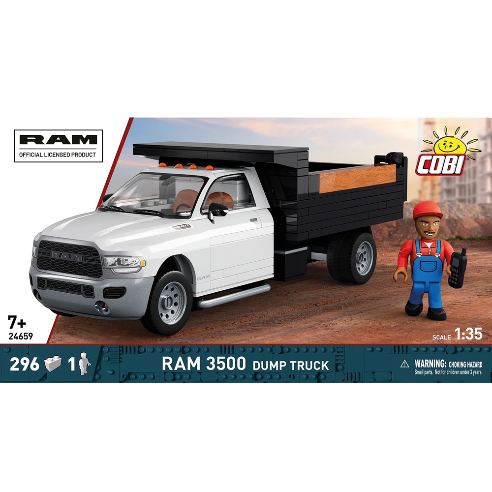 Alternative view of RAM 3500 Dump Truck 1:35