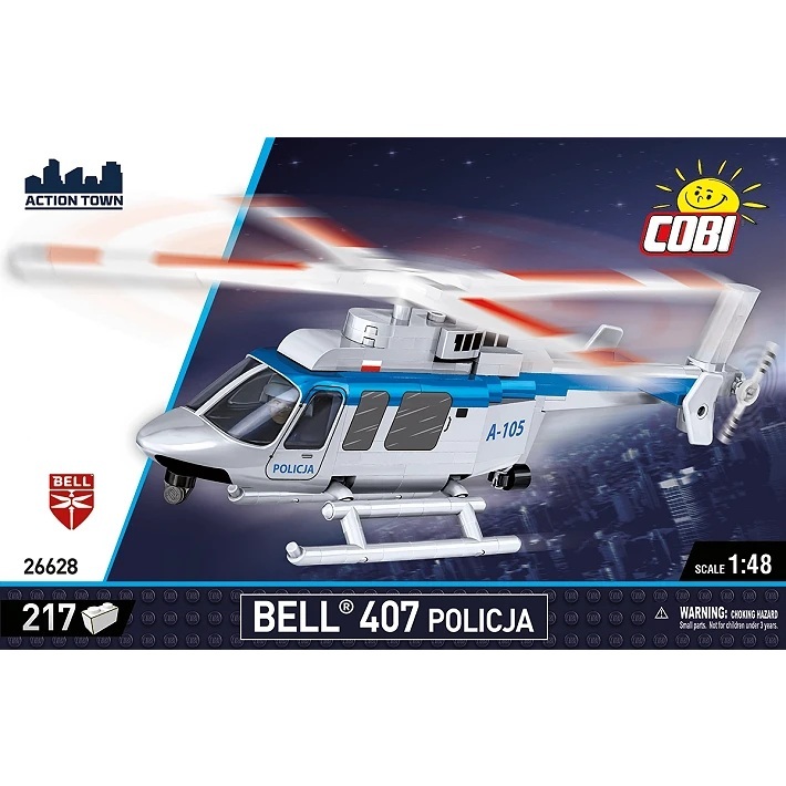 Alternative view of Bell 407 Policja 1:48
