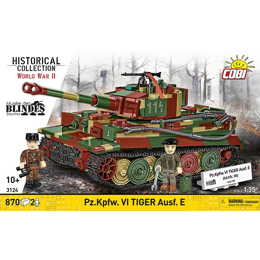 Alternative view of Pz.Kpfw. VI Tiger Ausf.E 1:35