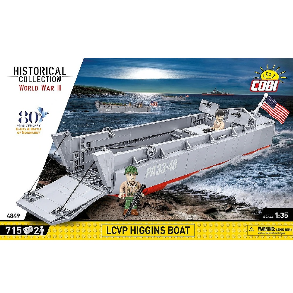 Alternative view of Landing Craft Vehicle Personnel "Higgins Boat" 1:35