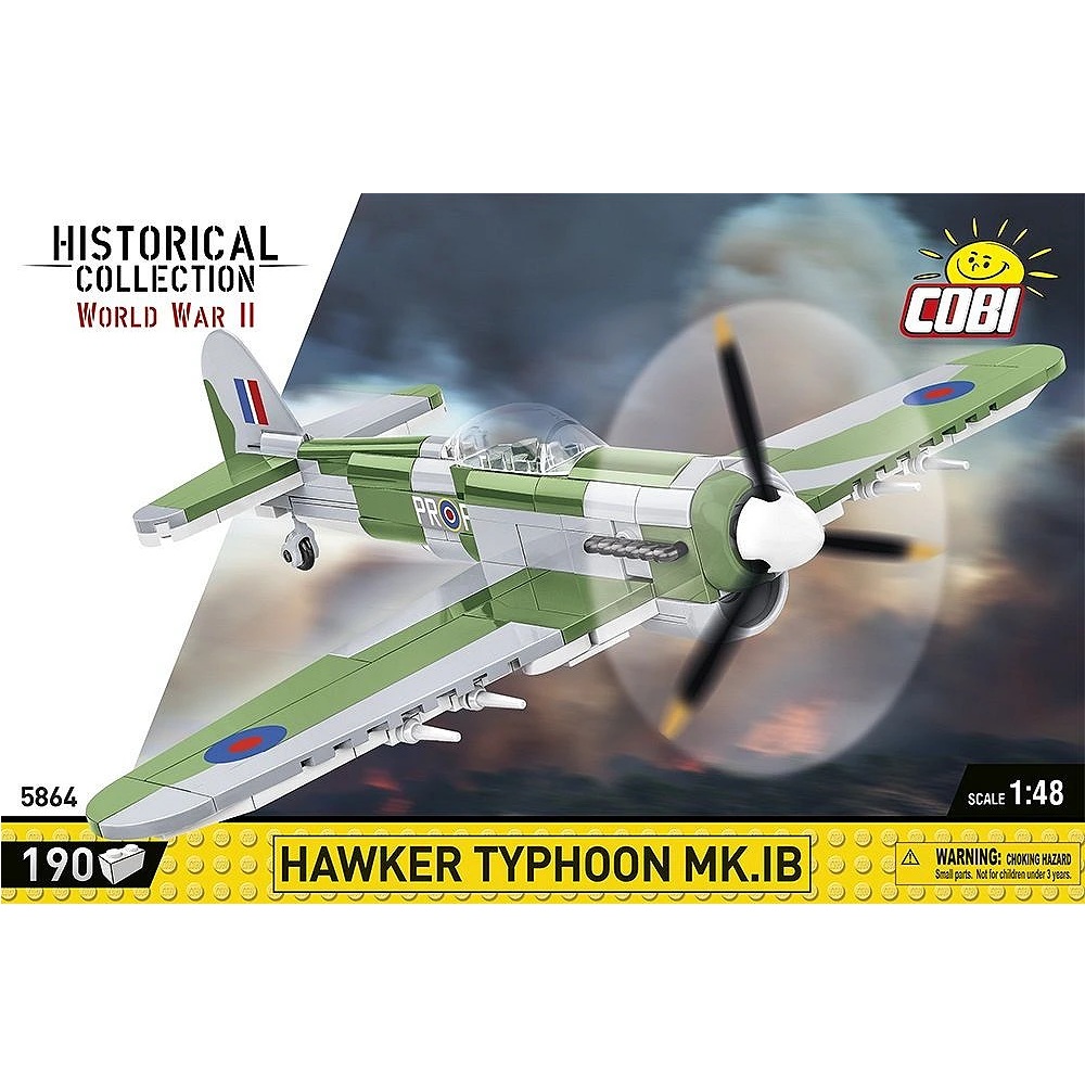 Alternative view of Hawker Typhoon Mk.1B 1:48